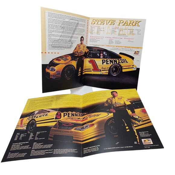 Vtg NASCAR Steve Park Photos Magazine Lot of 6 - Picture 7 of 14